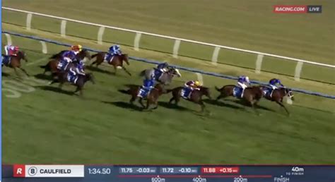 Full Result 6.55 Caulfield (AUS) .